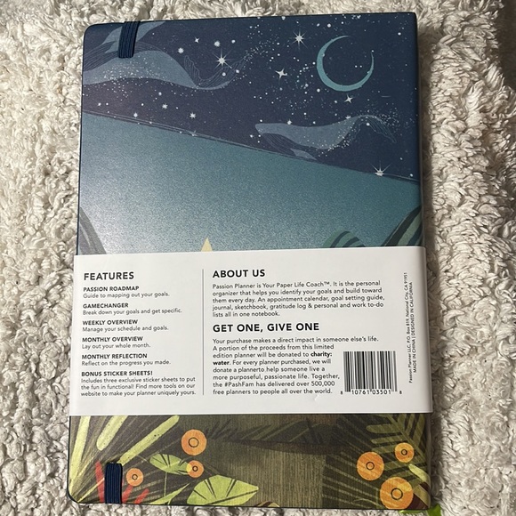 NWT Alpine Lake Passion Paper Life Coach Personal Planner 2023 Monday Start - Picture 7 of 16